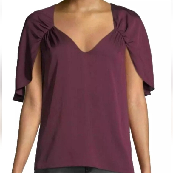 Milly Romy Cape Back Blouse - Picture 1 of 6